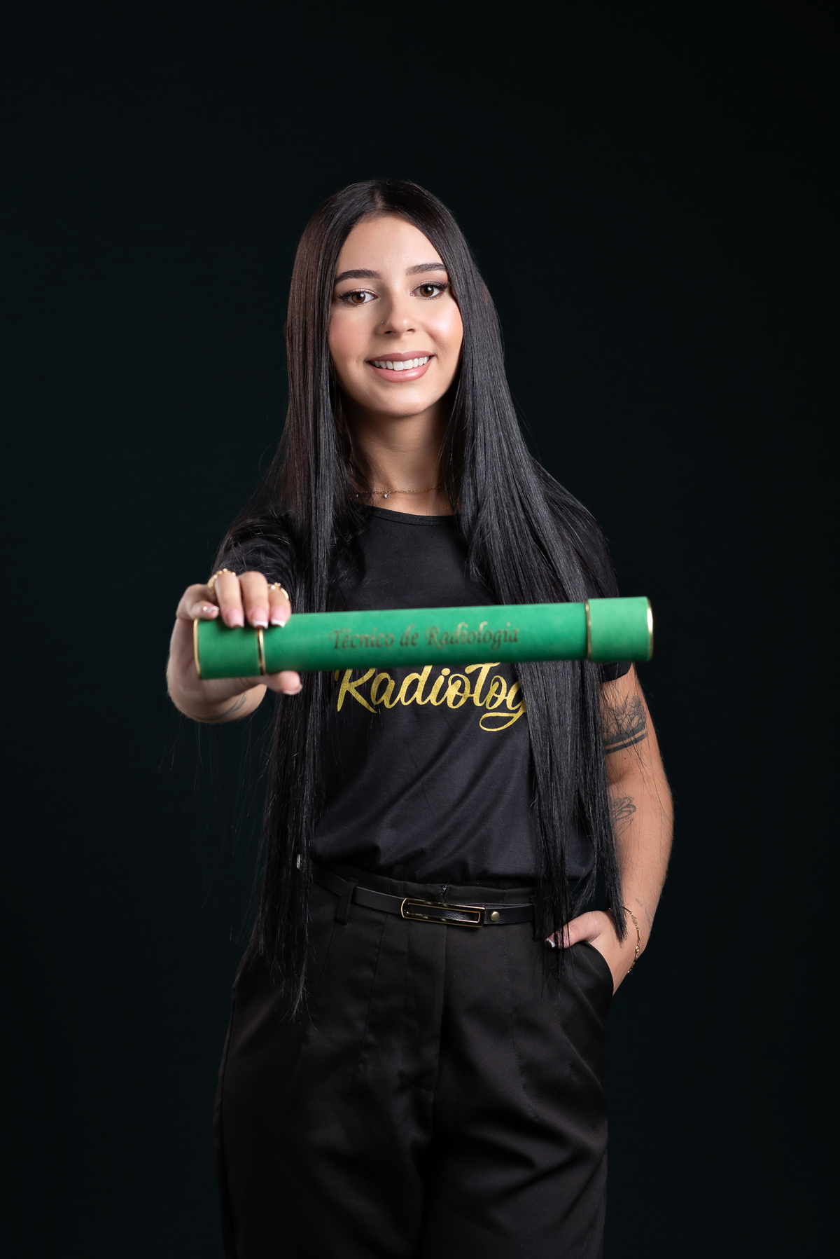 Ensaio de Formandos em Estúdio, Curso Radiologia da Izadora Lorrayne, fotografo Gresley Guimarães no Estúdio Abrassear em Contagem