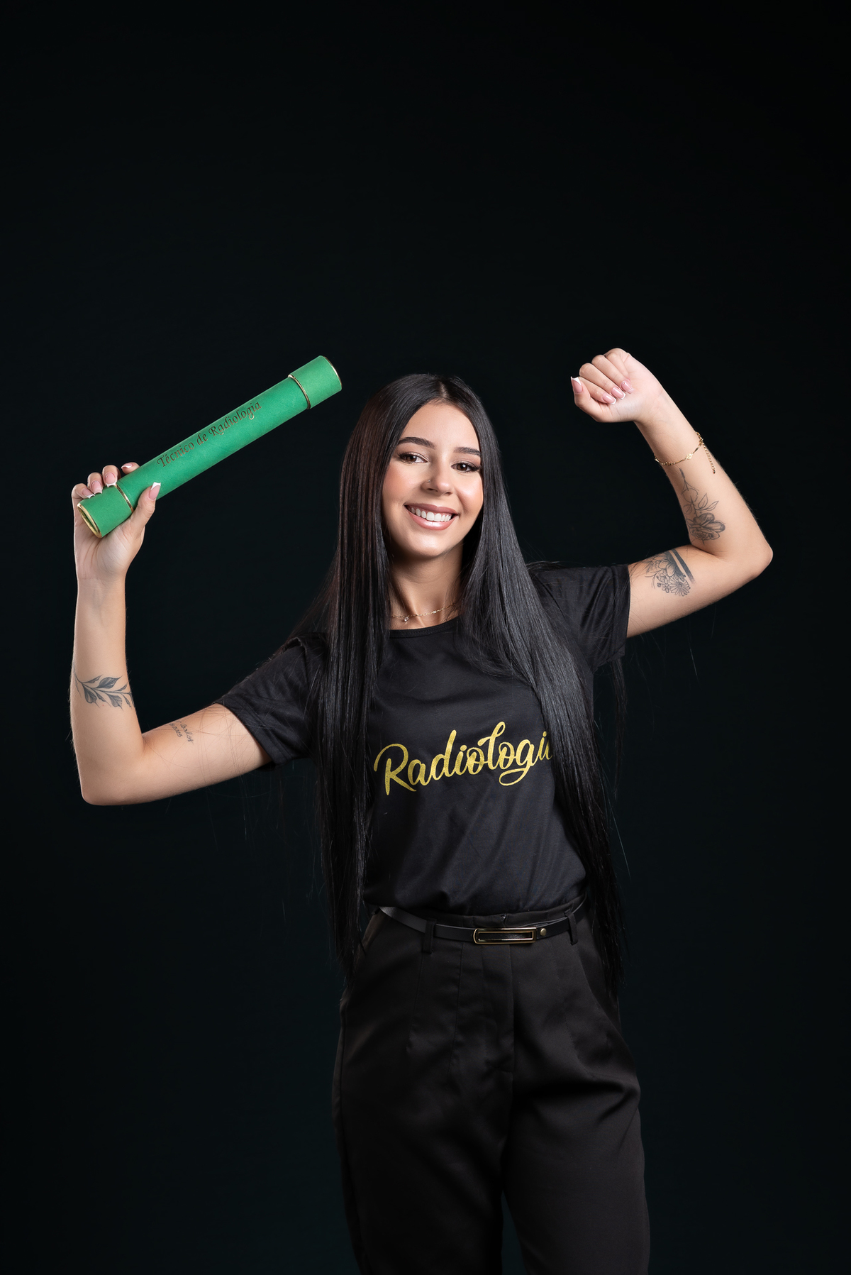 Ensaio de Formandos em Estúdio, Curso Radiologia da Izadora Lorrayne, fotografo Gresley Guimarães no Estúdio Abrassear em Contagem