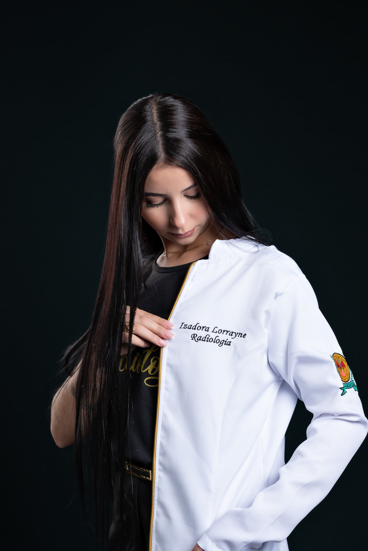 Ensaio de Formandos em Estúdio, Curso Radiologia da Izadora Lorrayne, fotografo Gresley Guimarães no Estúdio Abrassear em Contagem