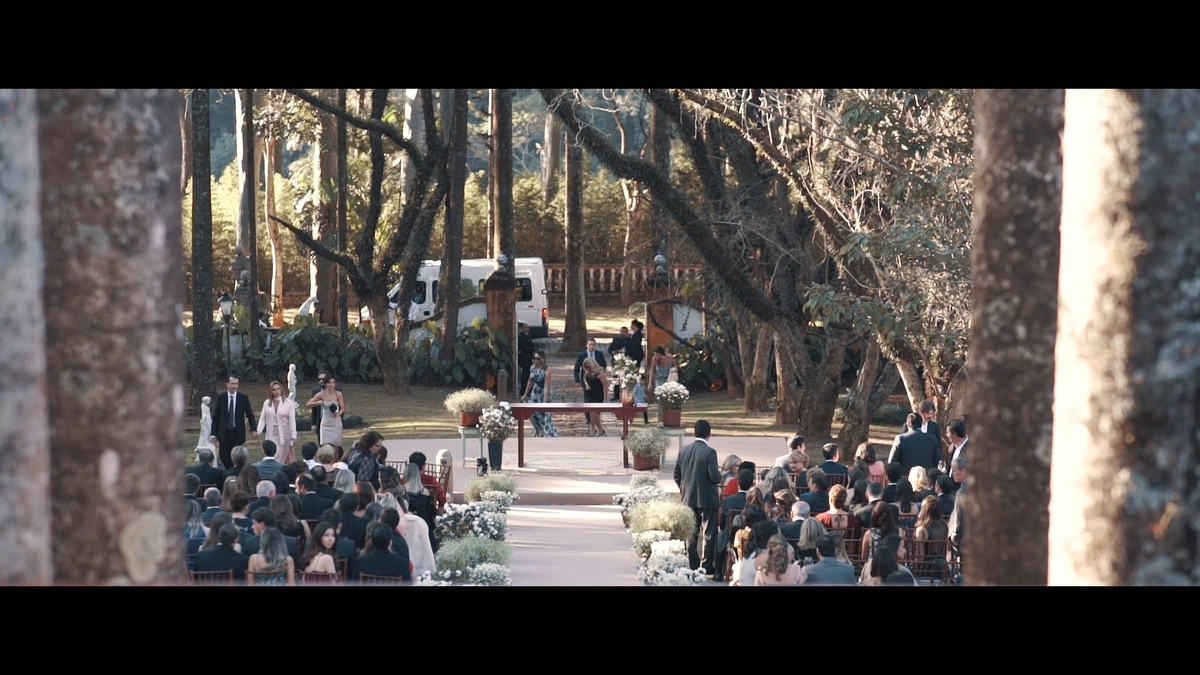 FOTOGRAFIA CONVIDADOS NO ESPAÇO DA CERIMÔNIA RELIGIOSA POR HRT FILMES