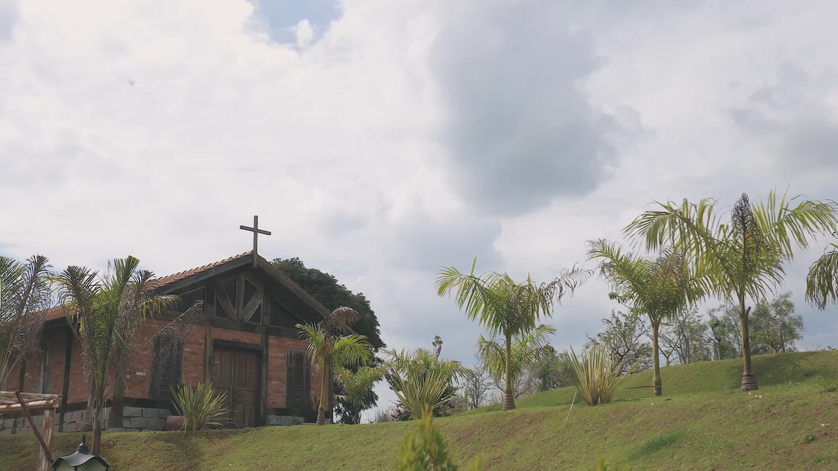 FOTOGRAFIA DA CAPELA NO HOTEL VILLA D'ANGELO EM ITATIBA SÃO PAULO POR HRT FILMES