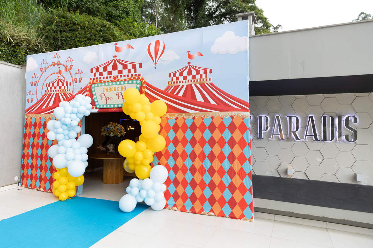 Thiago 1 ano - Parque do Pipo Pipo - Le Paradis