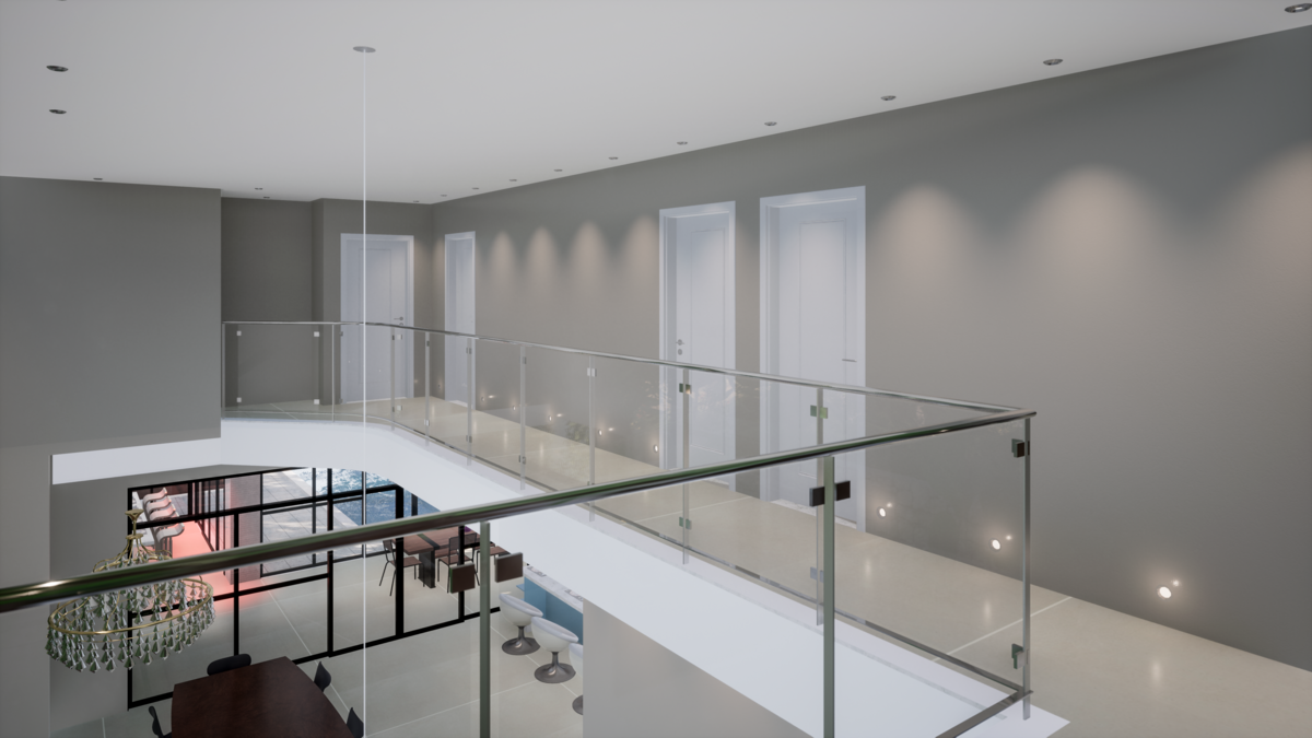 Vista Área social superior