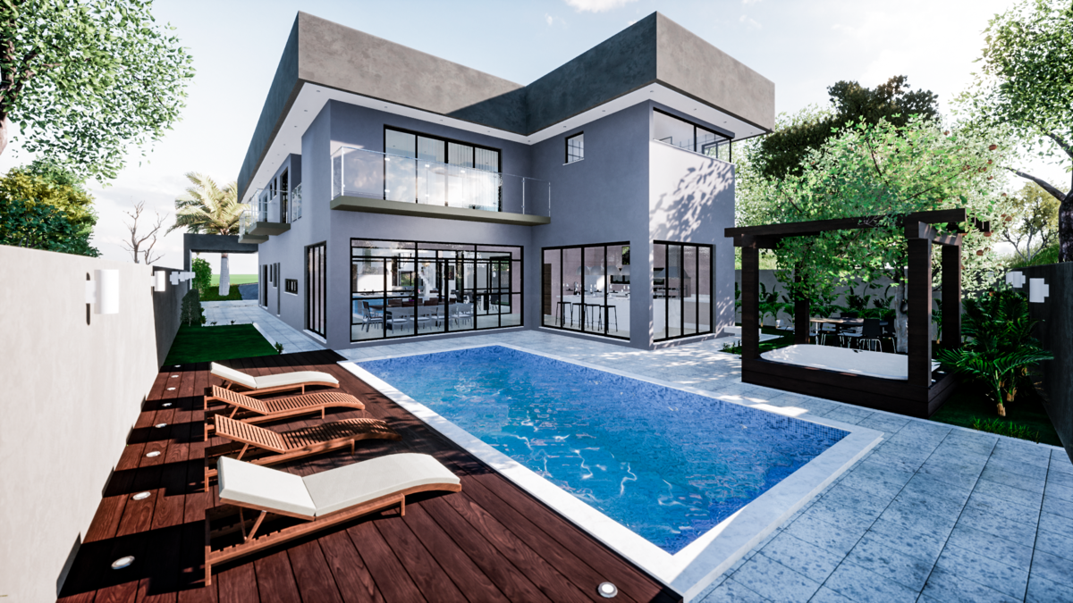 Área de lazer perspectiva