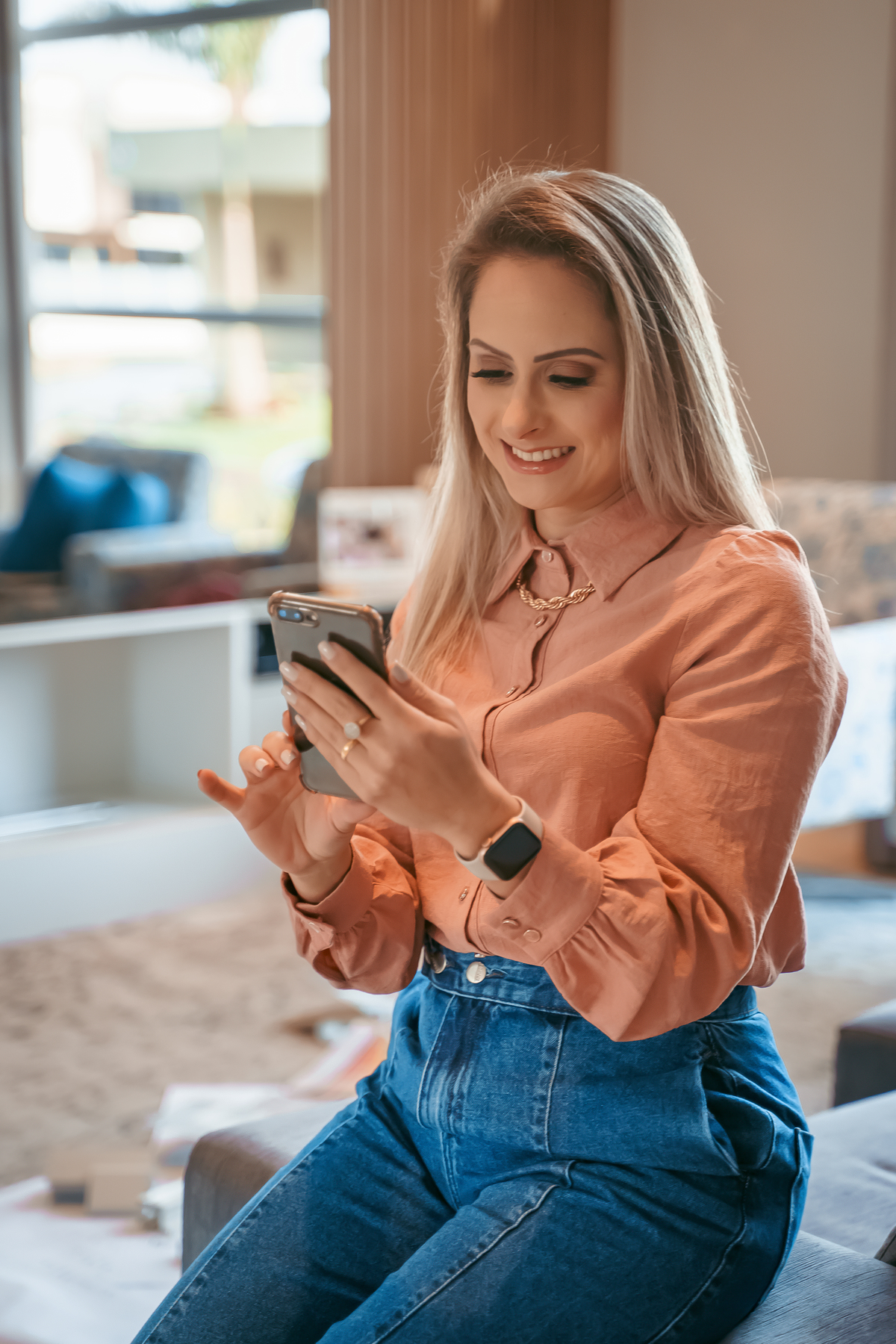 ensaio feminino empresarial profissional engenheira em tramandai em casa