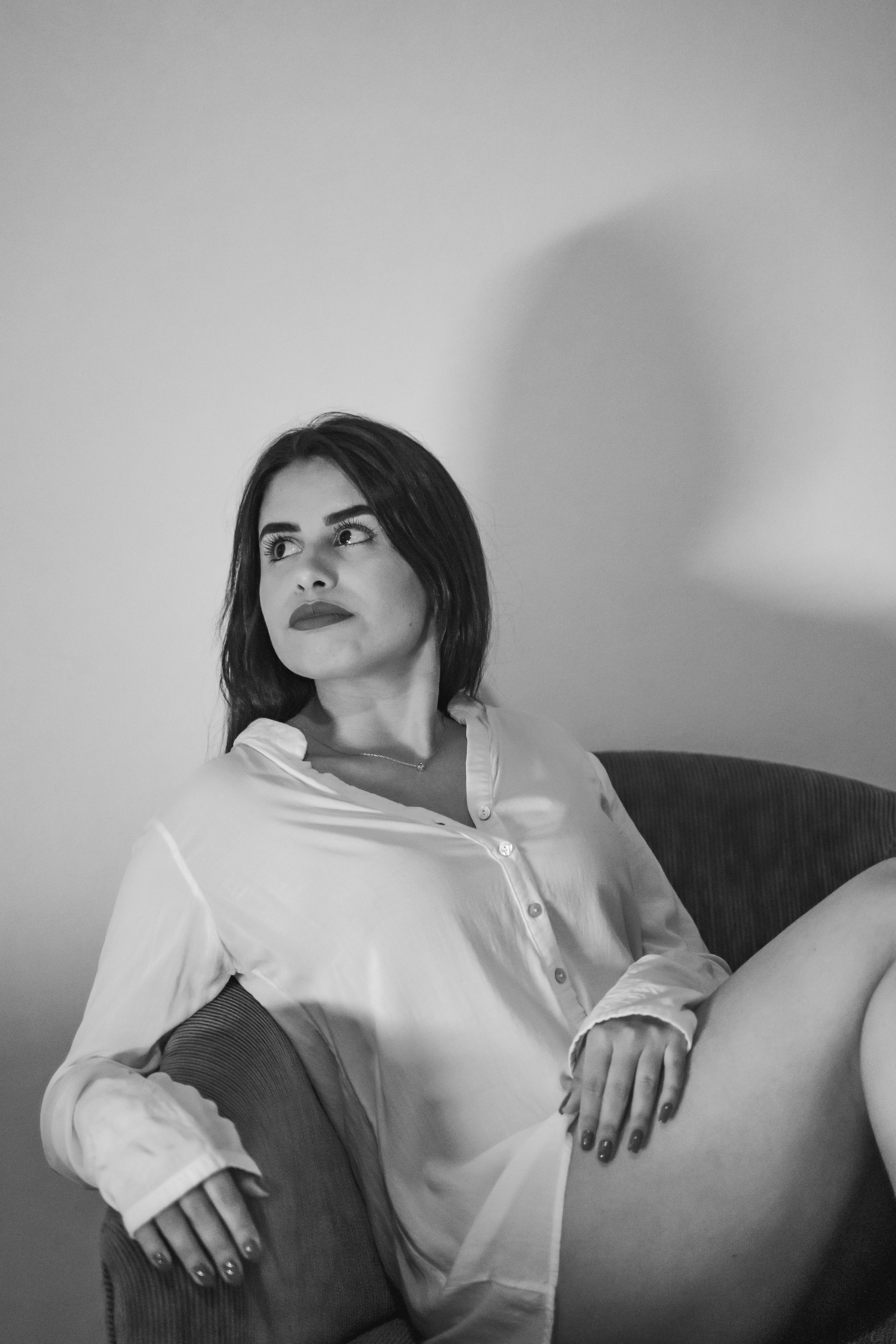 ensaio feminino intimista sensual interno em tramandai