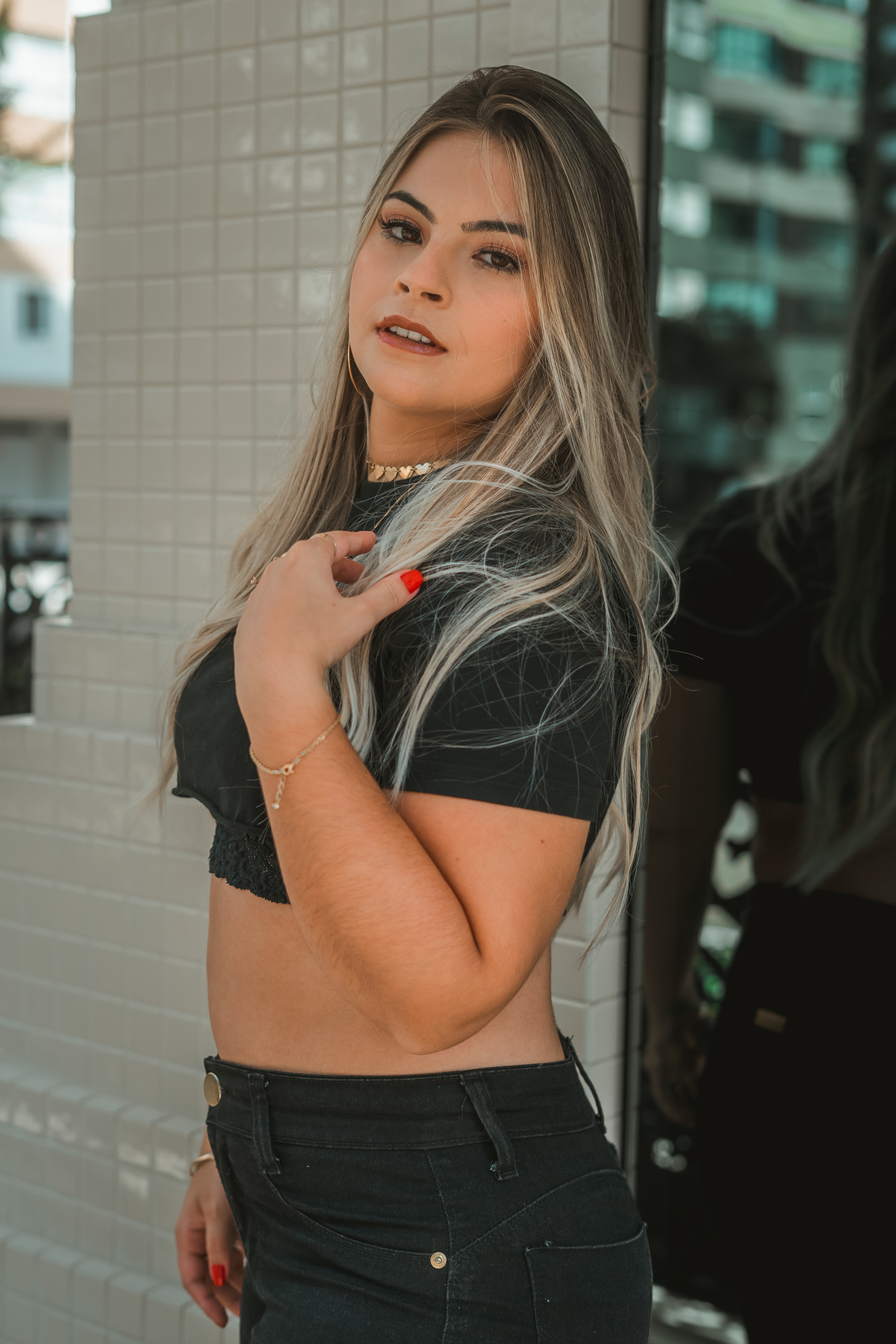 ensaio feminino externo em Capão da Canoa