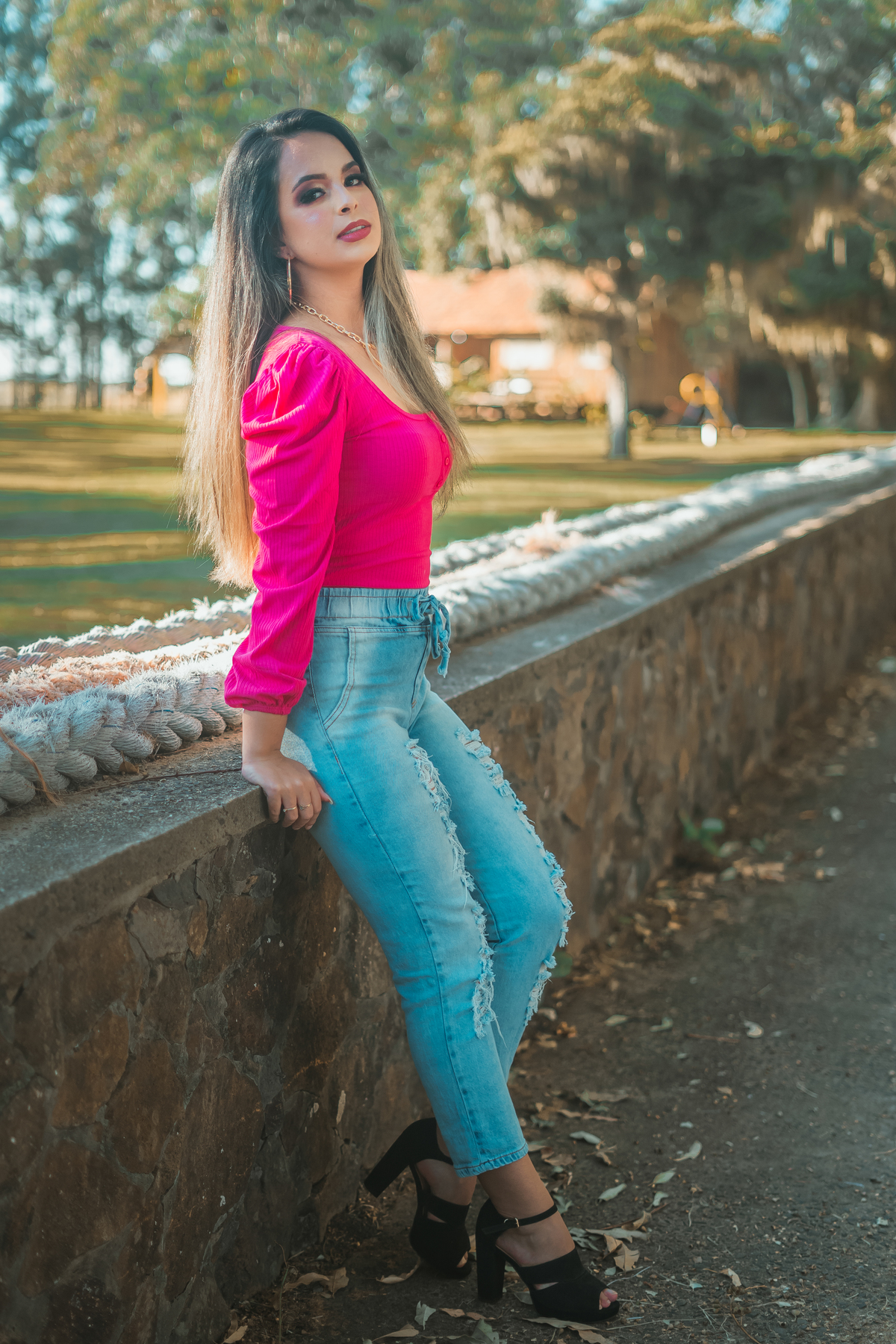 ensaio feminino externo em Osório