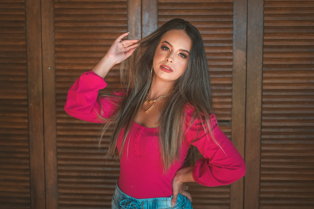 ensaio feminino externo em Osório