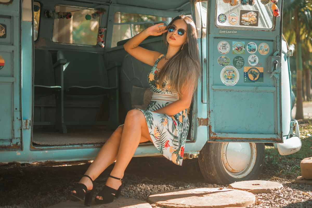 ensaio feminino externo em Osório