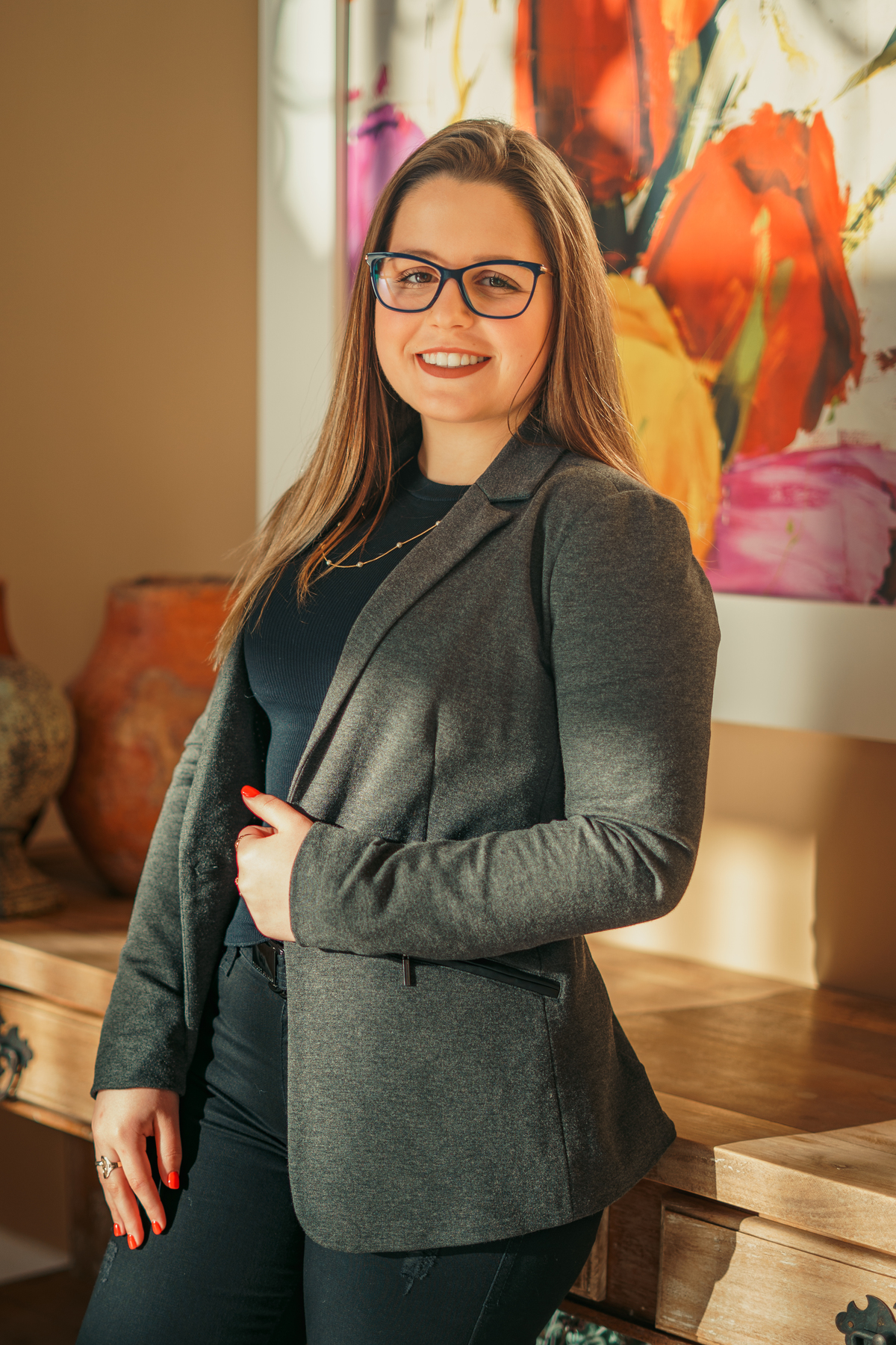 ensaio empresarial feminino em tramandai