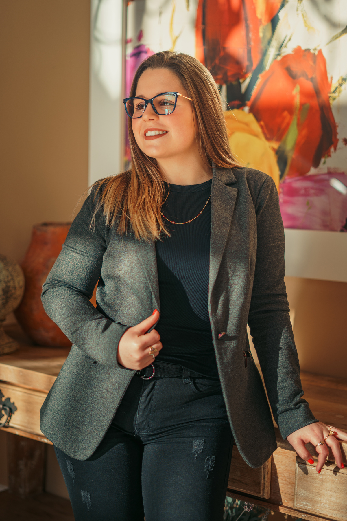 ensaio empresarial feminino em tramandai