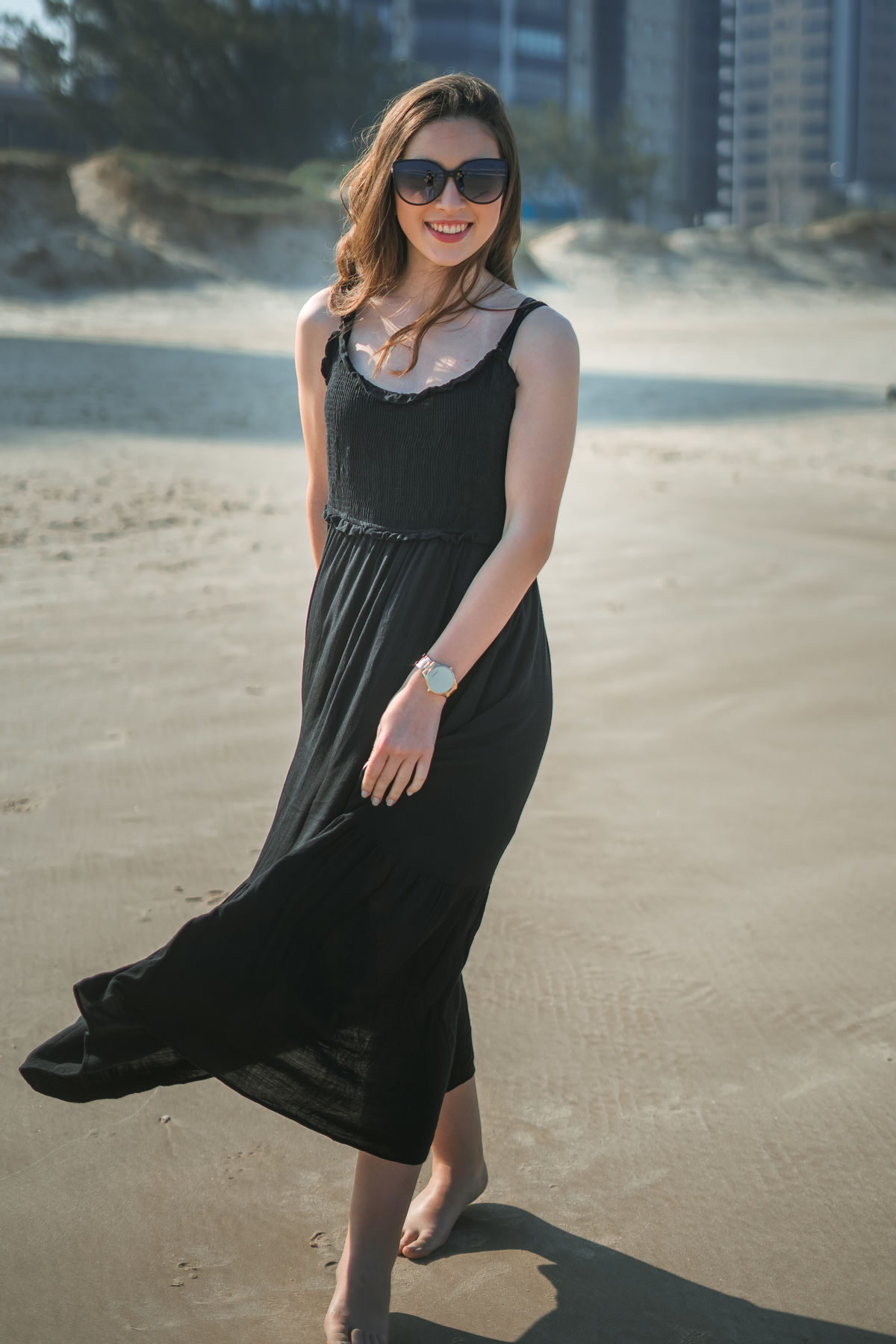 ensaio feminino na cafeteria e na praia em tramandaí ensaio interno e externo