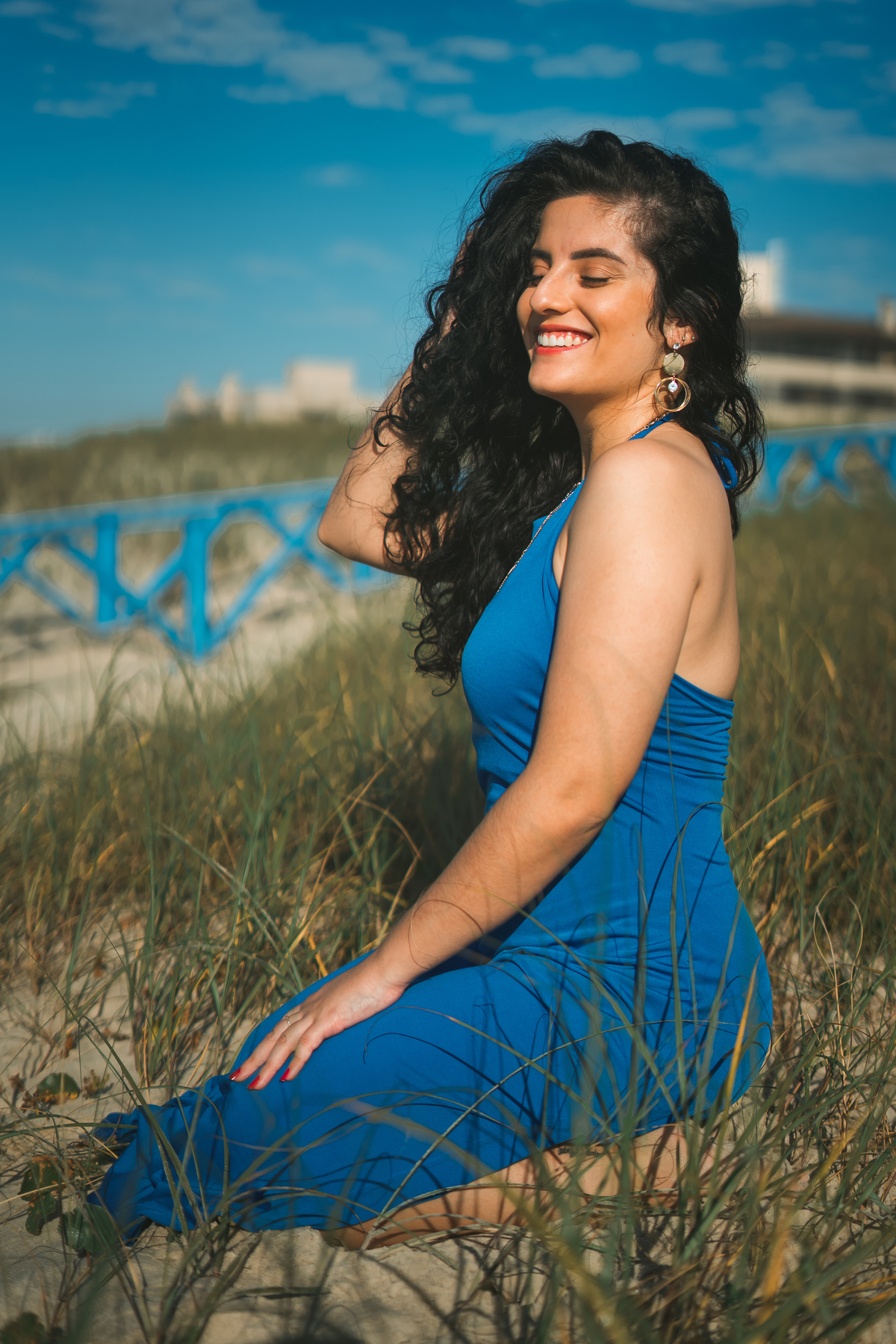 ensaio feminino externo na praia