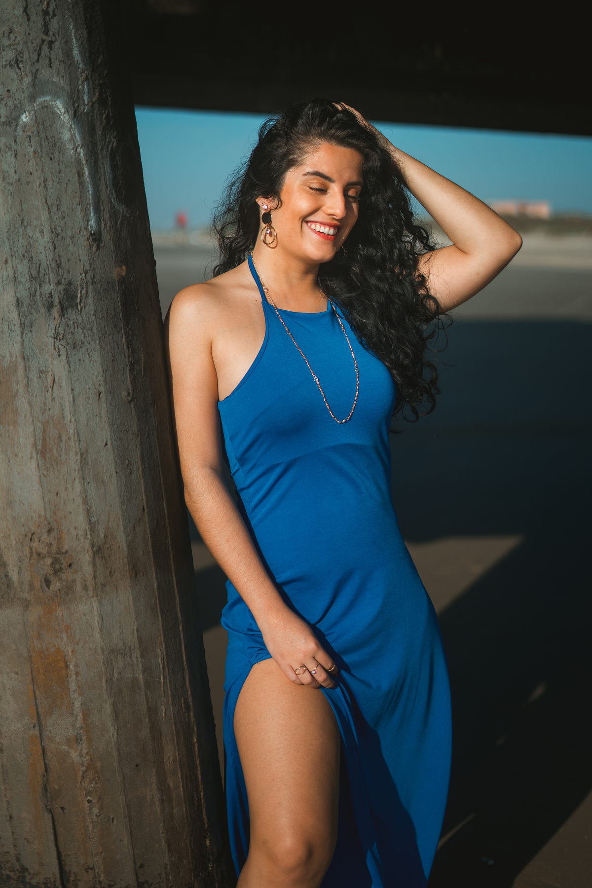 ensaio feminino externo na praia