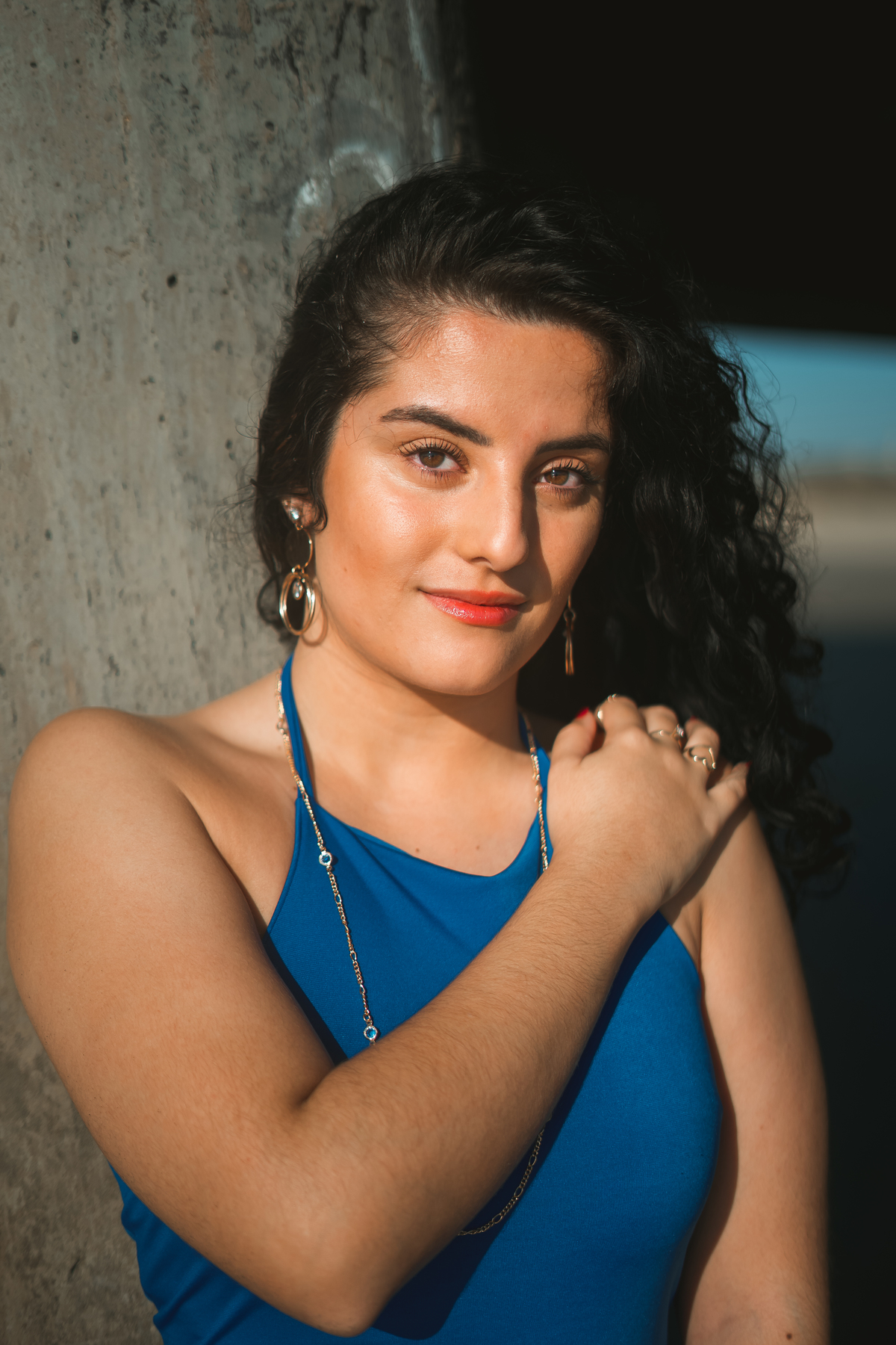 ensaio feminino externo na praia