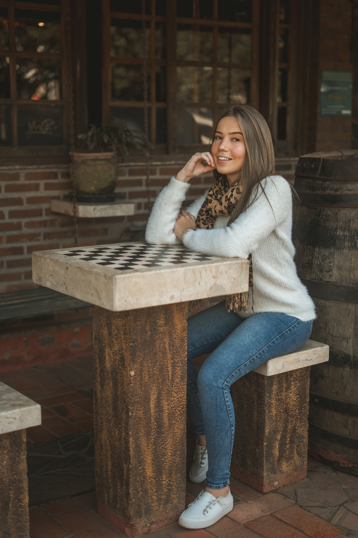 ensaio feminino externo de inverno