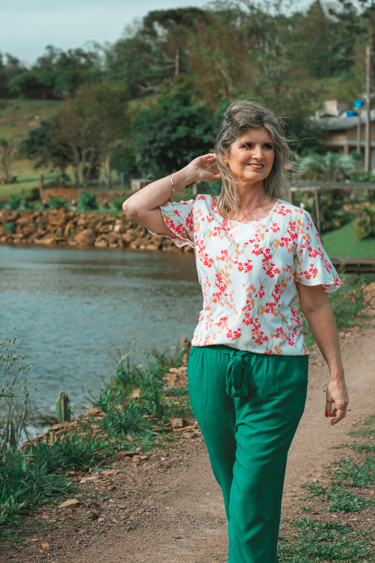 ensaio feminino externo de 50 anos em osorio, rio grande do sul de mulher madura