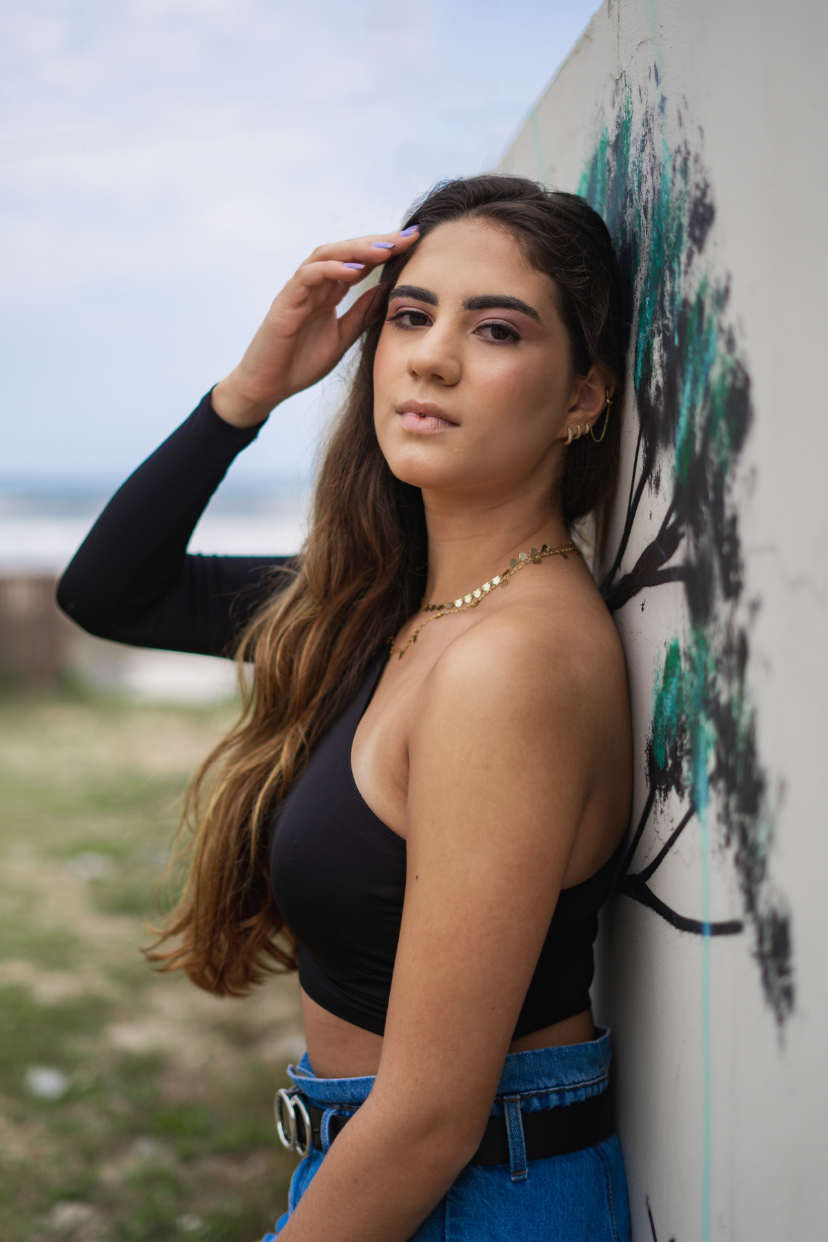 ensaio feminino externo ensaio na praia em tramandai julia motti fotografia