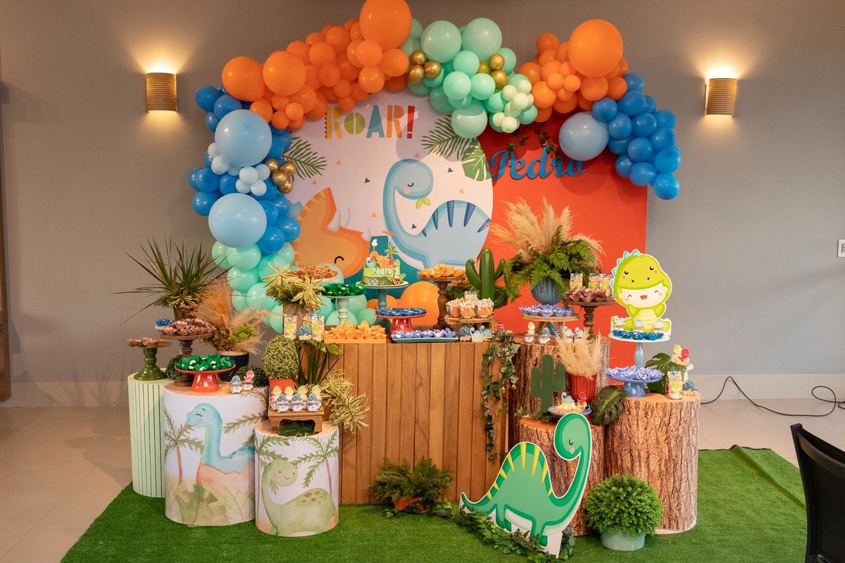 decoração de festa infantil em alta floresta