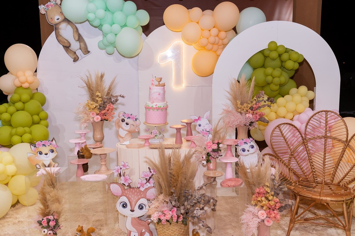 decoração de aniversario em alta floresta