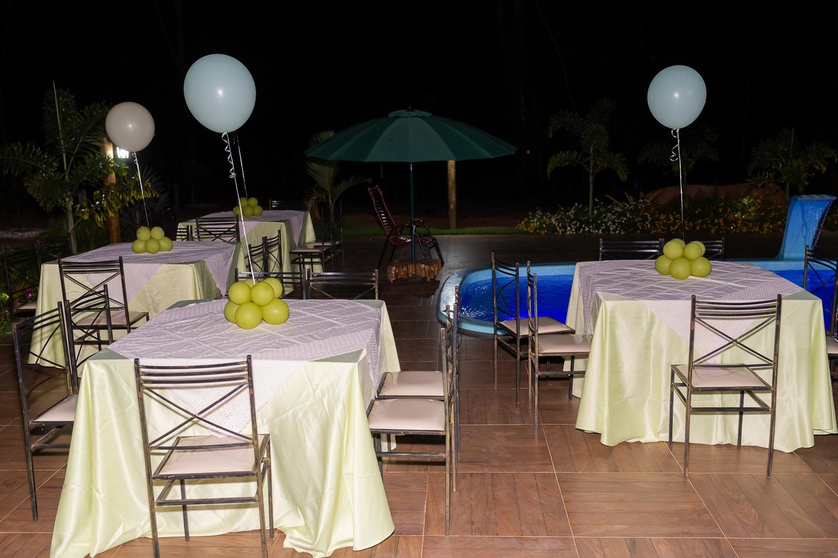 decoração de aniversario em alta floresta