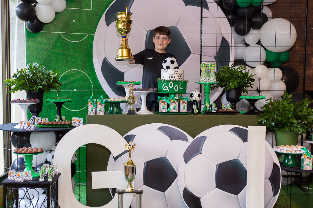 decoração de festa de aniversario de futebol em alta floresta mt