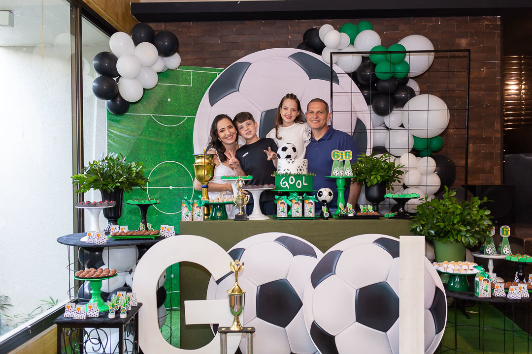 decoração de festa de aniversario de futebol em alta floresta mt