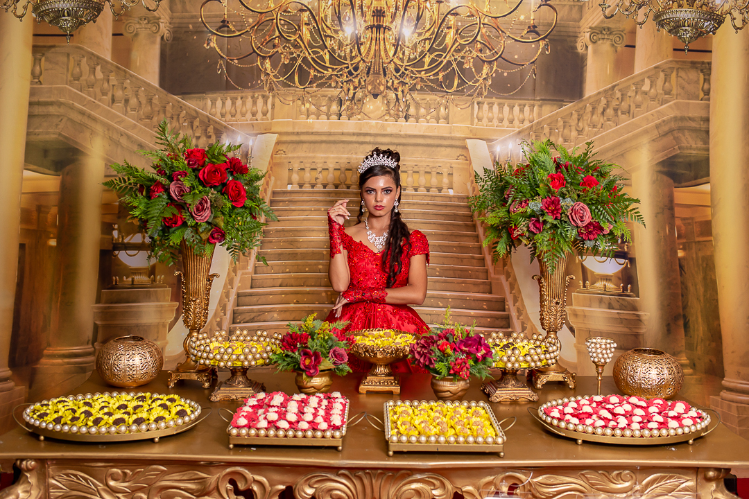 decoração de 15 anos em alta floresta a bela e a fera