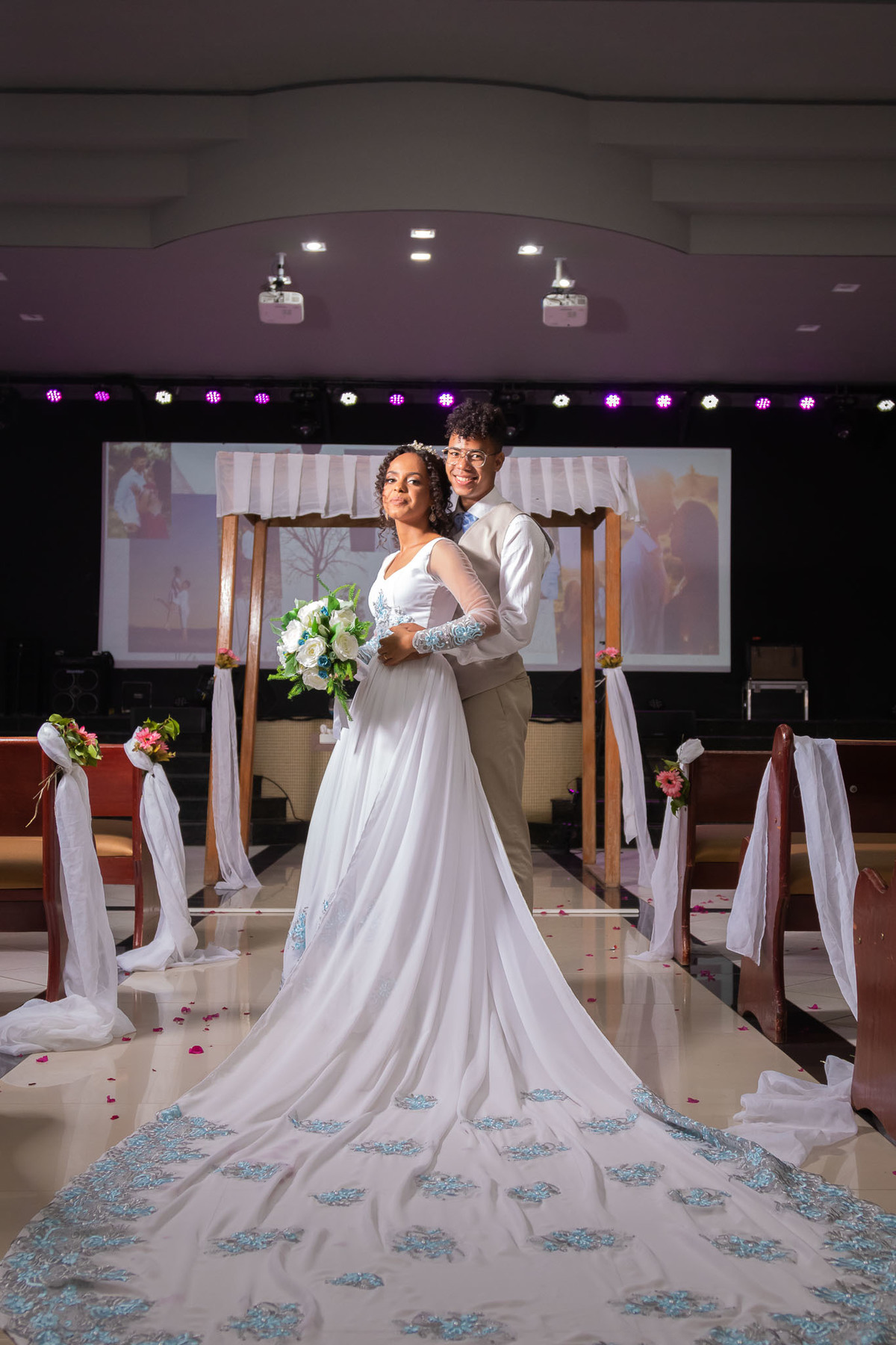 Casamento evangélico em Alta Floresta
