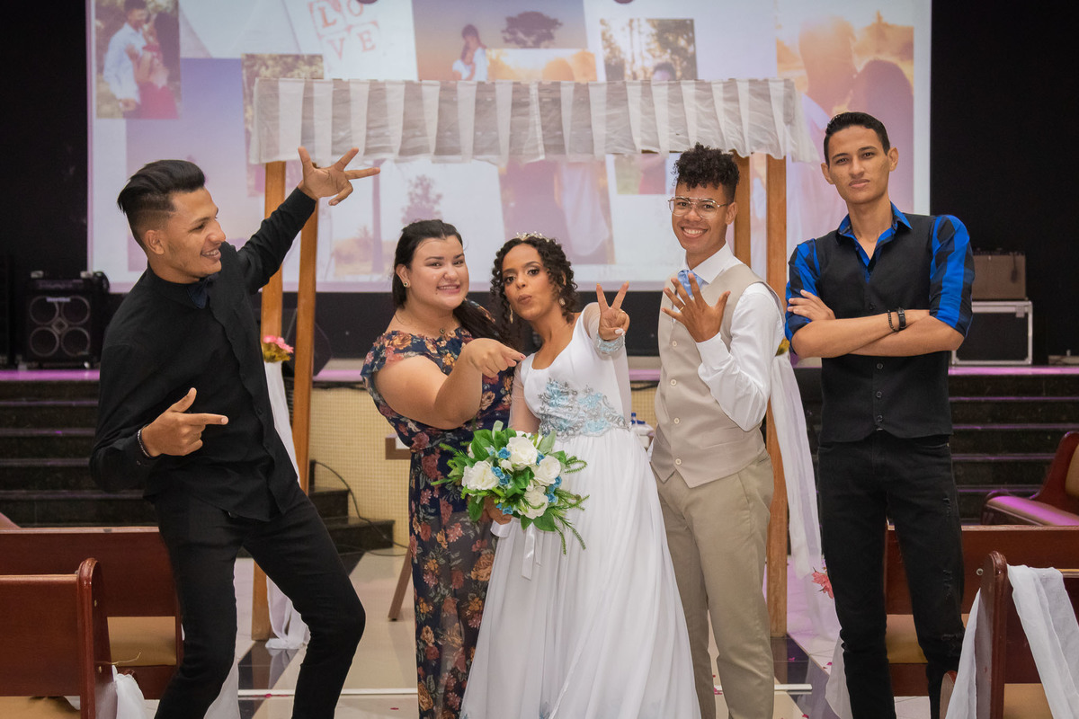 Casamento evangélico em Alta Floresta