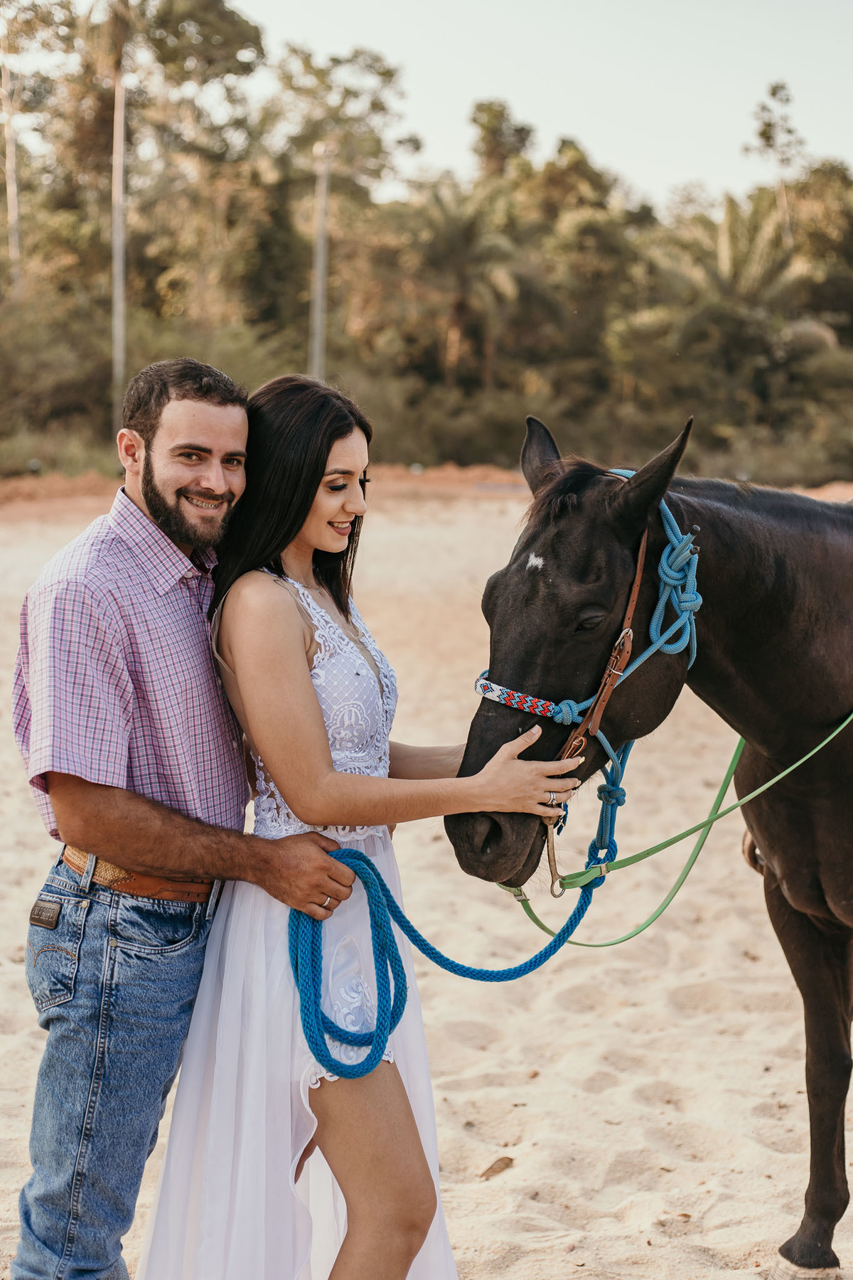 rancho Odílio alta floresta MT book fotográfico fotos com cavalo