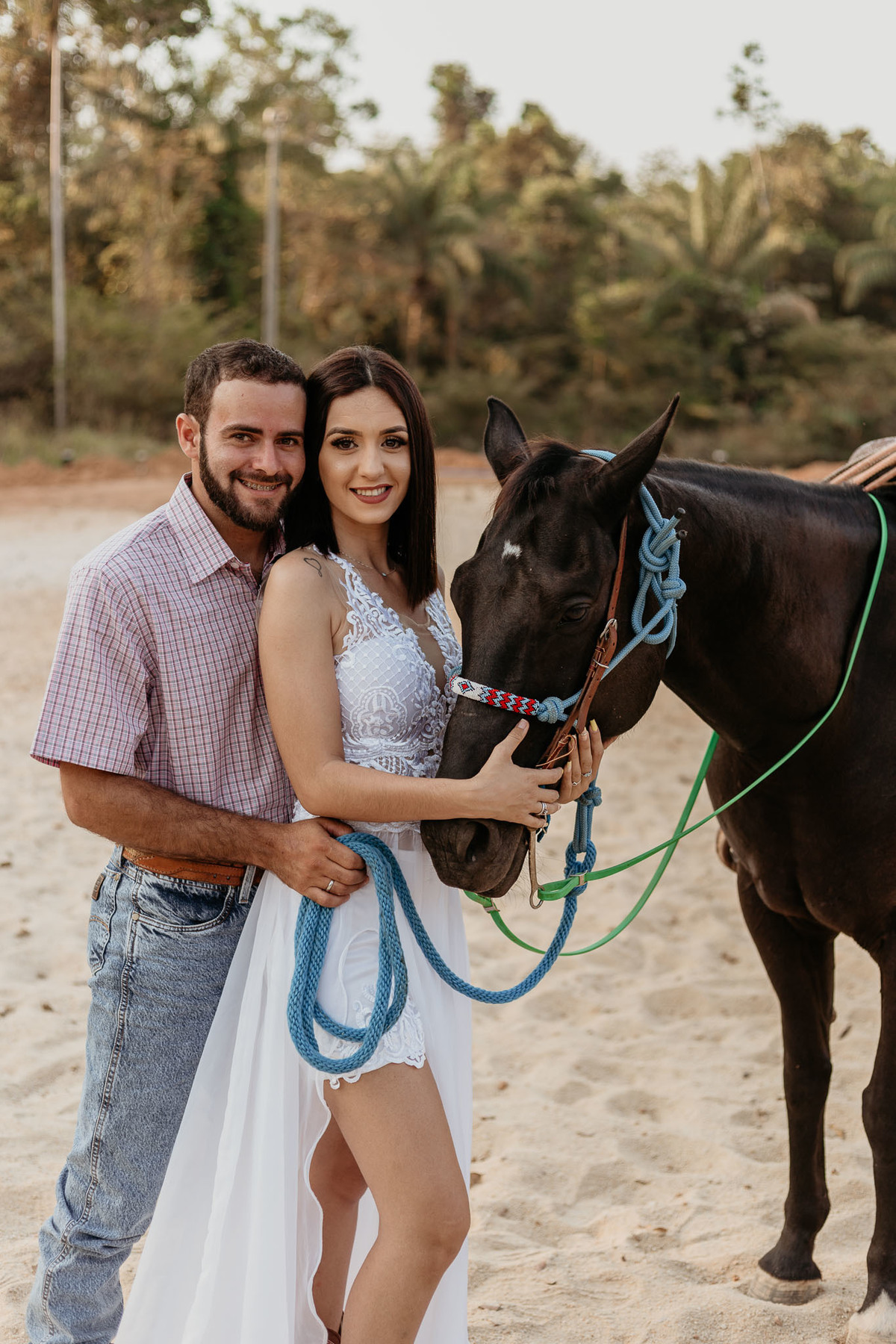 rancho Odílio alta floresta MT book fotográfico fotos com cavalo