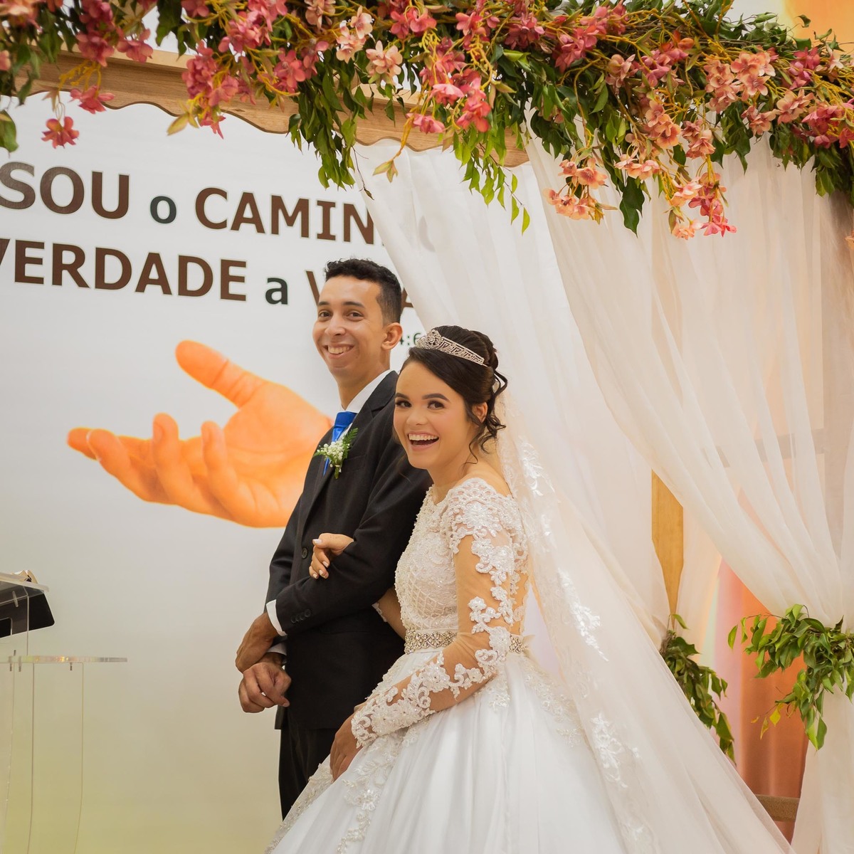 Casamento na igreja em alta floresta