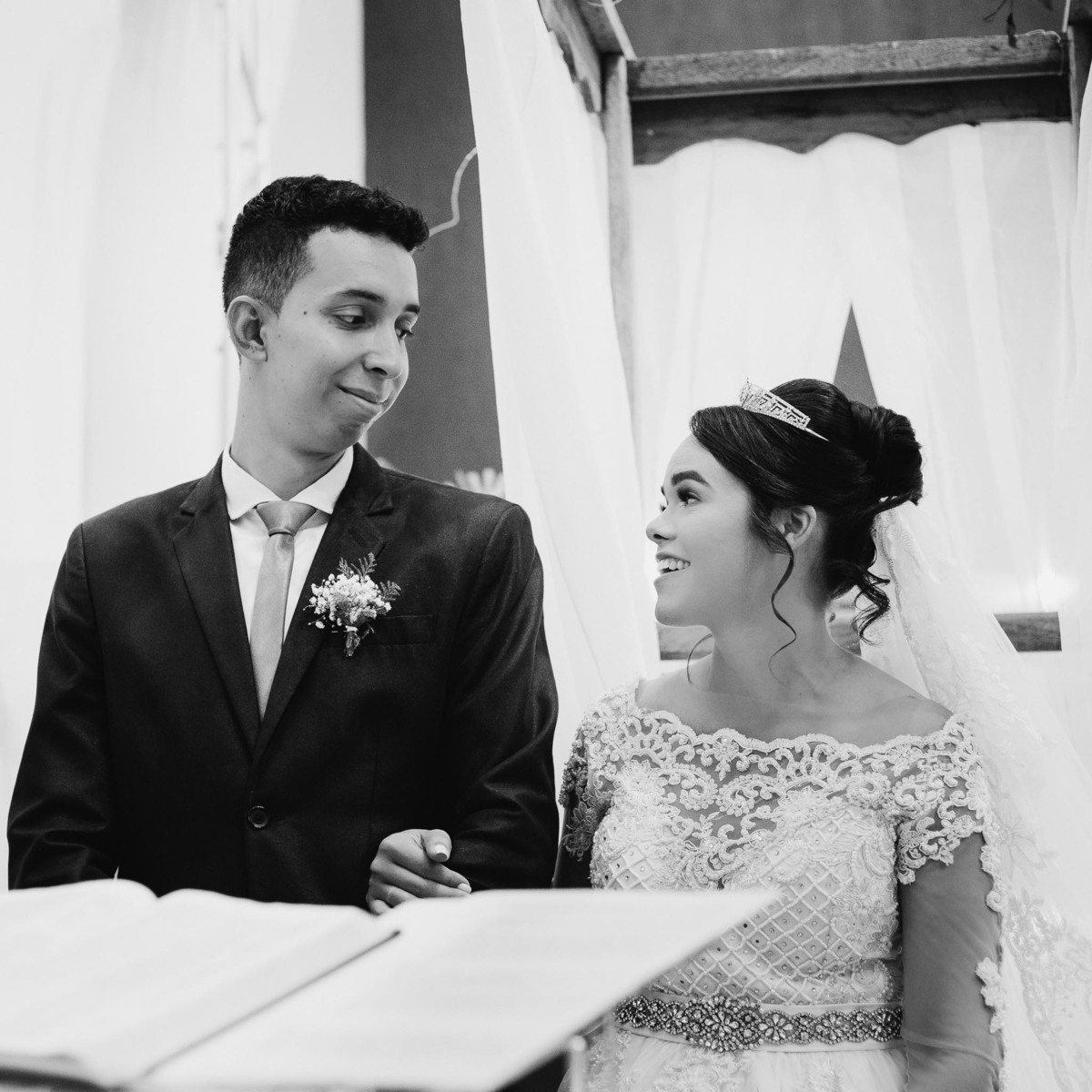 Casamento na igreja em alta floresta