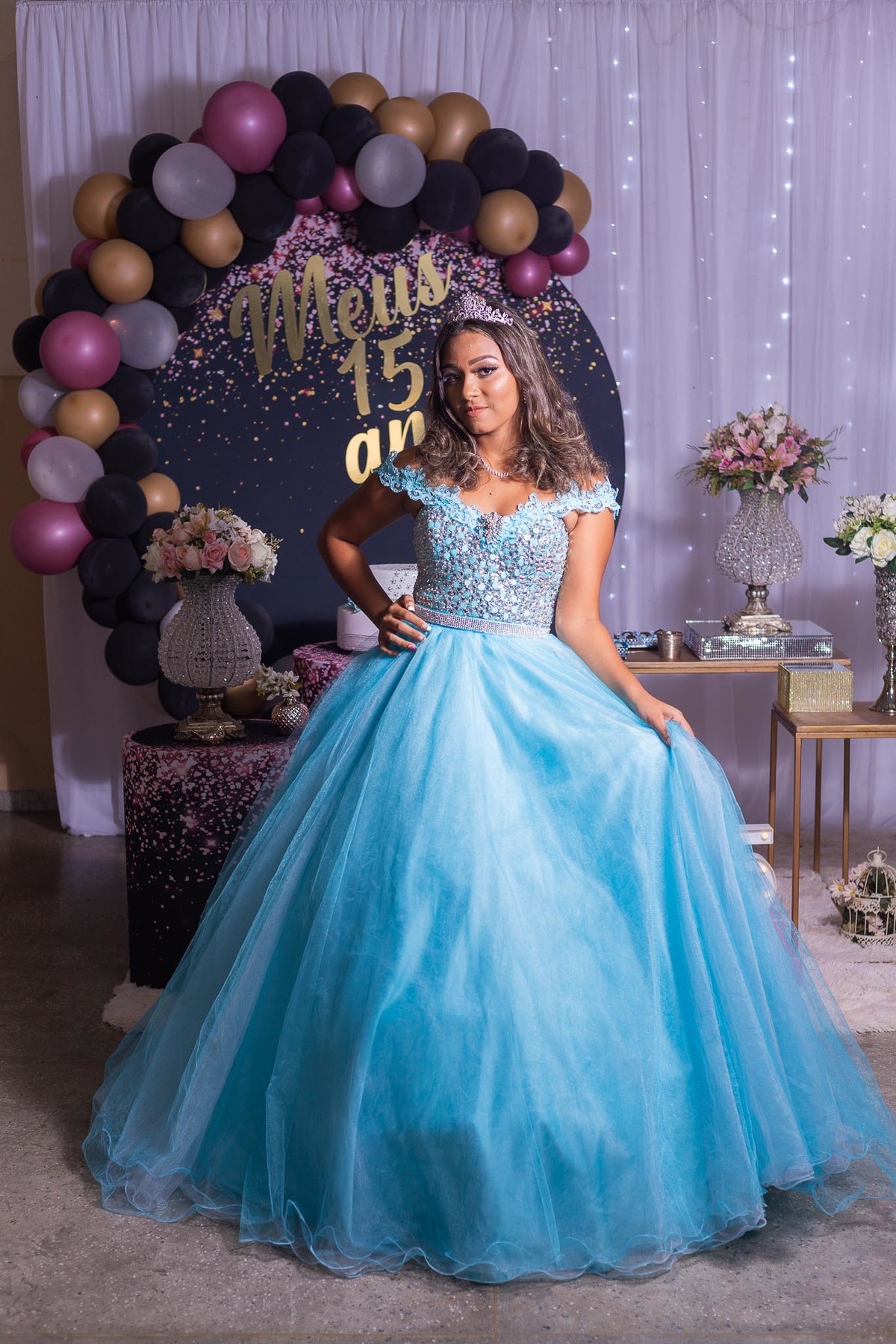 Festa de aniversario debutante em alta floresta