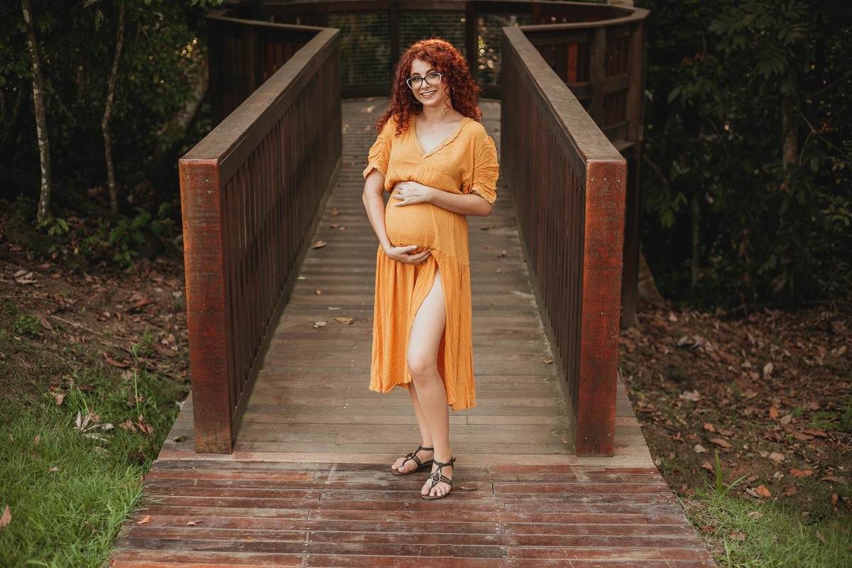 Ensaio gestacional no aquarela Hamoa