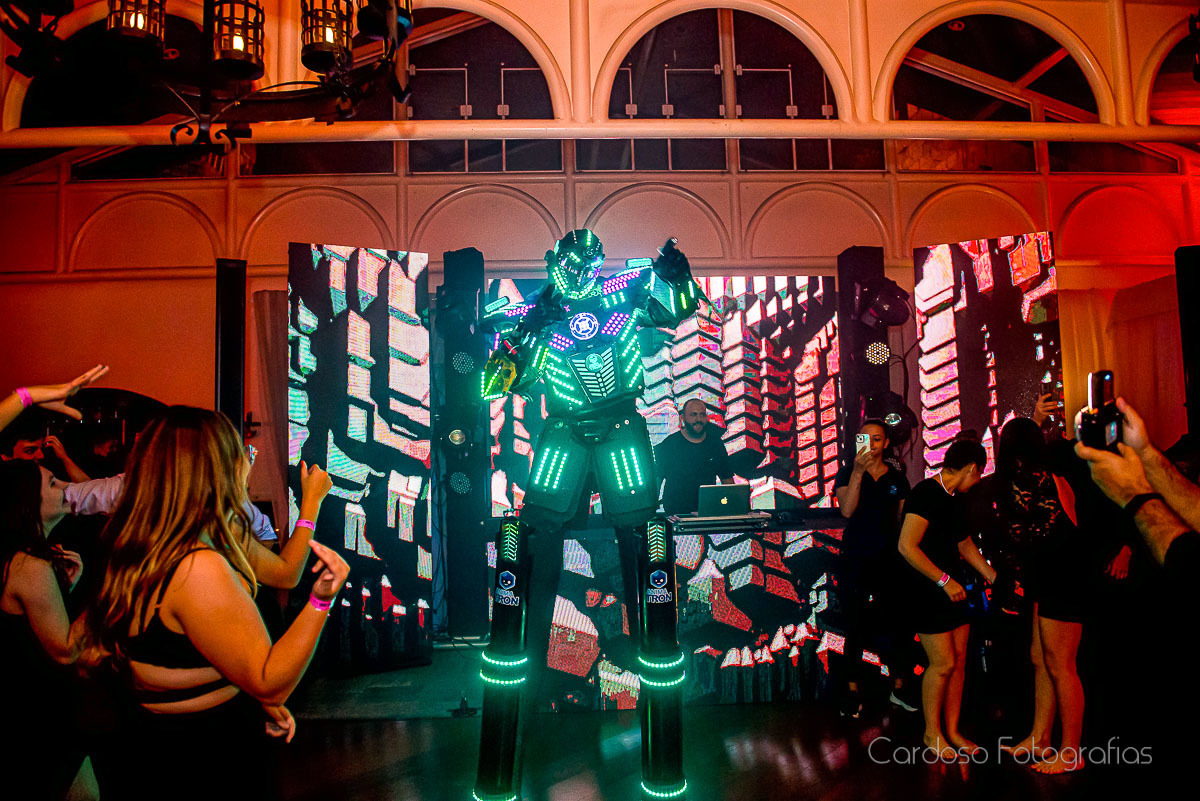 Robô Led ANimatronic Blumenau