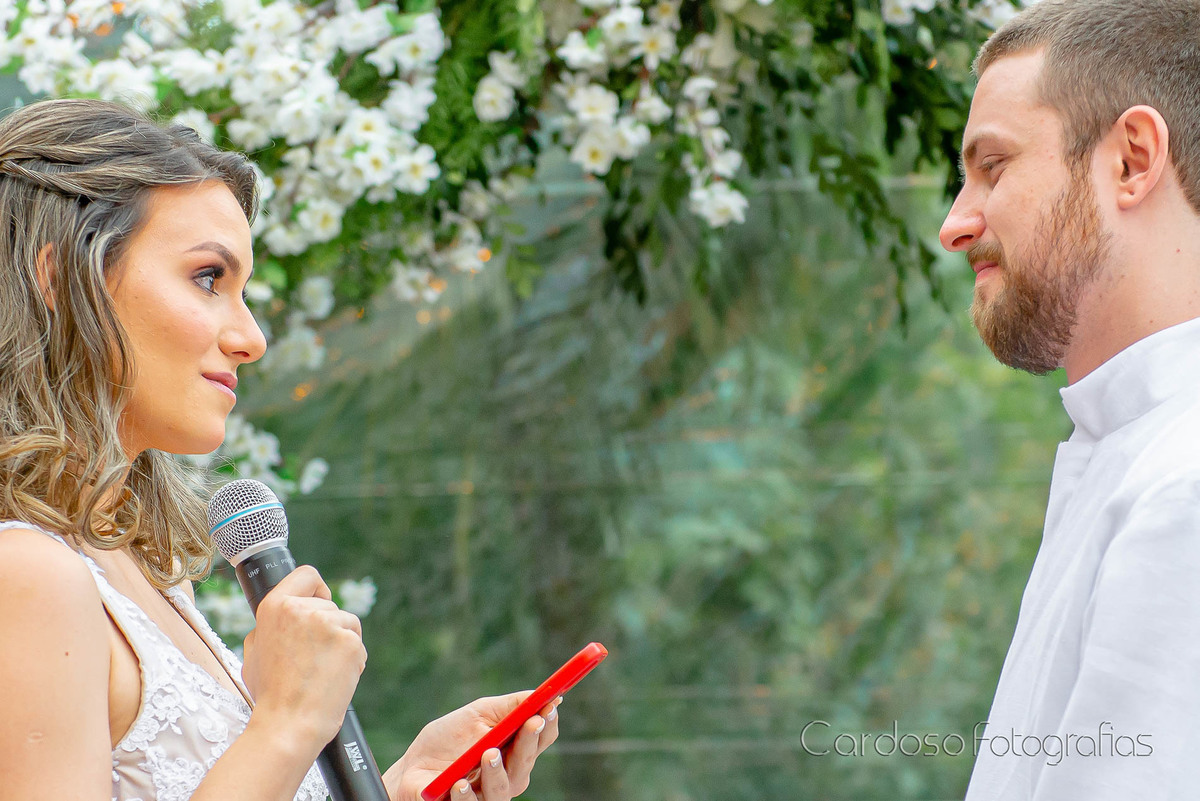votos de casamento Chandra Cardoso 