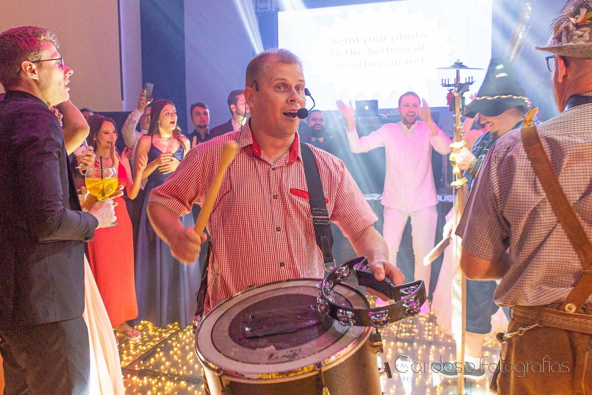 Banda Alemã em casamento