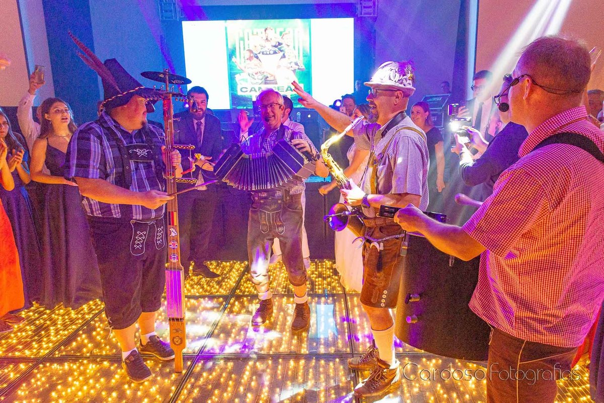 Banda em casamento em Blumenau Oktoberfest