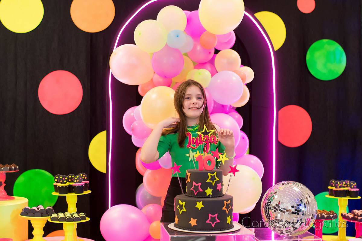 aniversário de 10 anos da Luiza no Tabajara Tenis Clube fotografado pela Chandra Cardoso Fotografias