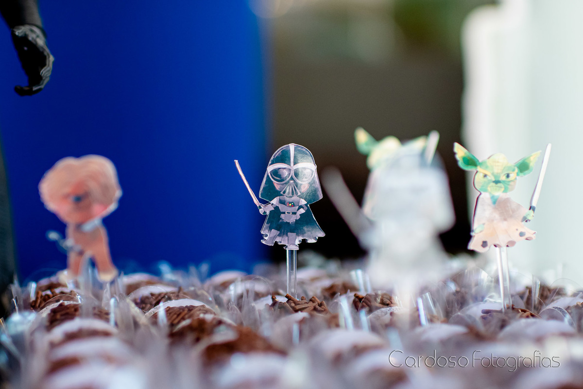 decoração menino de Star Wars