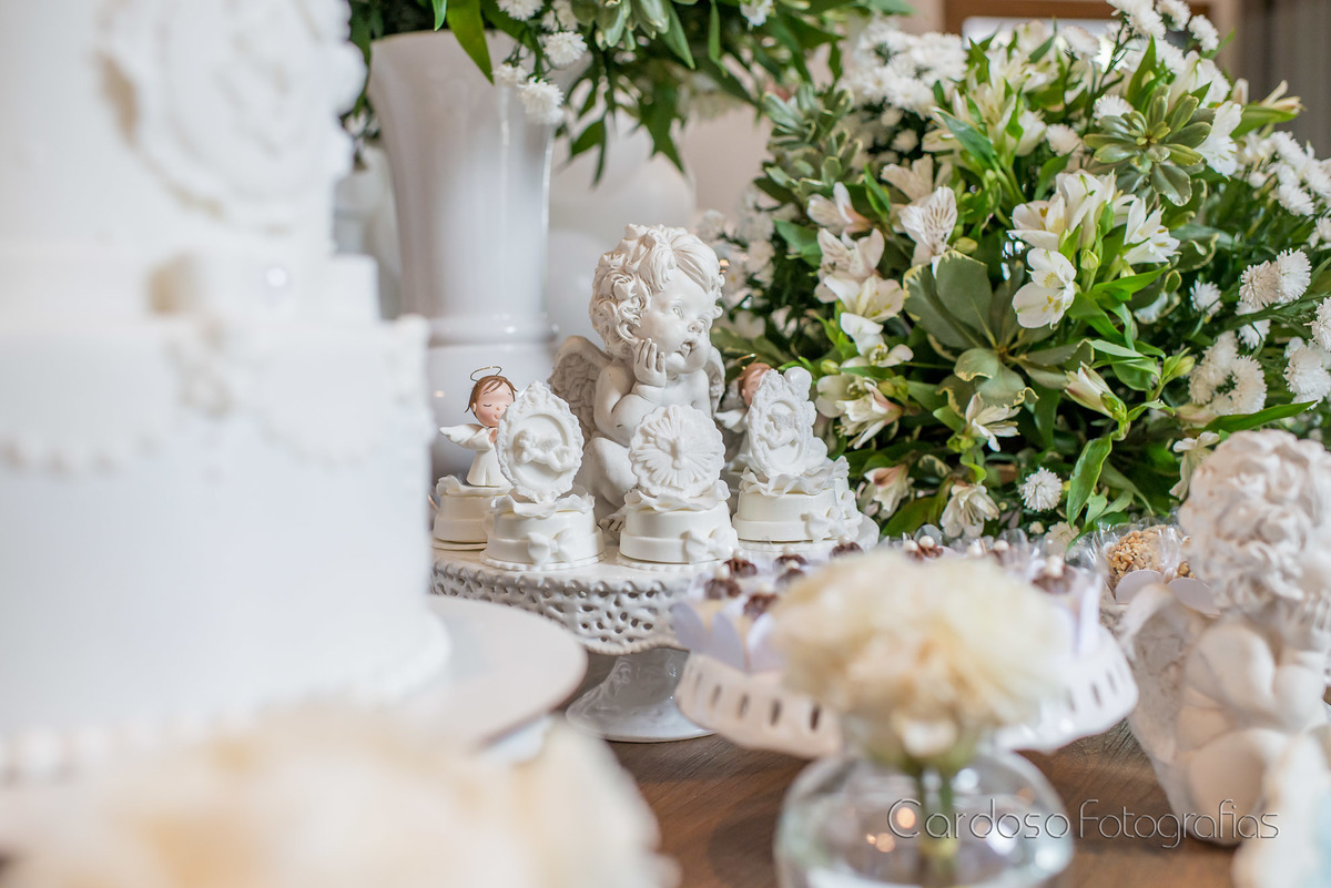 decoração para batizado Blumenau