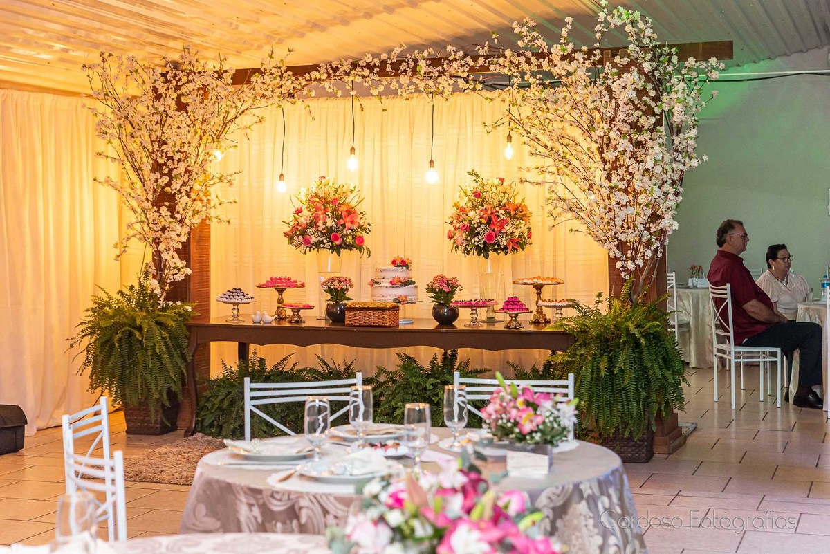 Salão de festa casamento Timbó Recanto Tirol