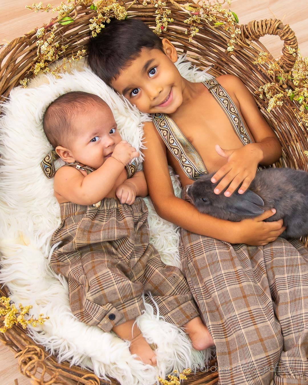 estúdio fotográfico de páscoa