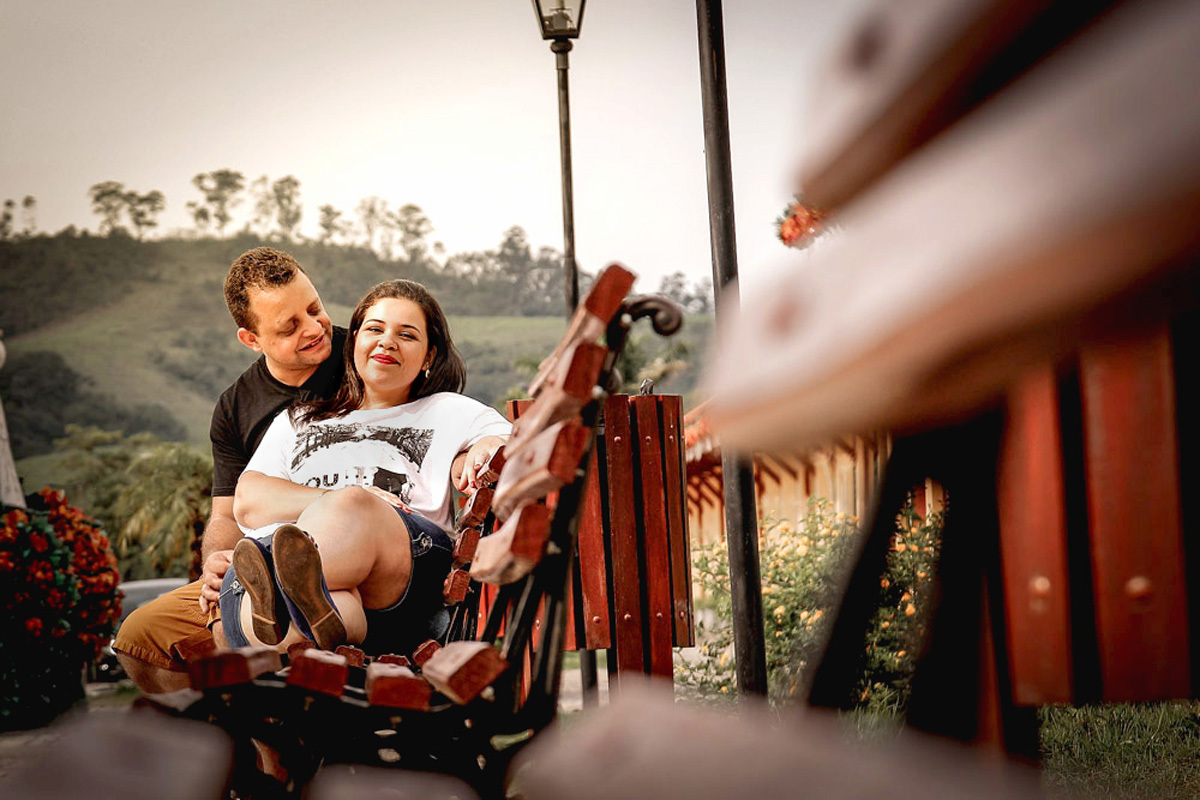 ensaio romantico com casal em guararema