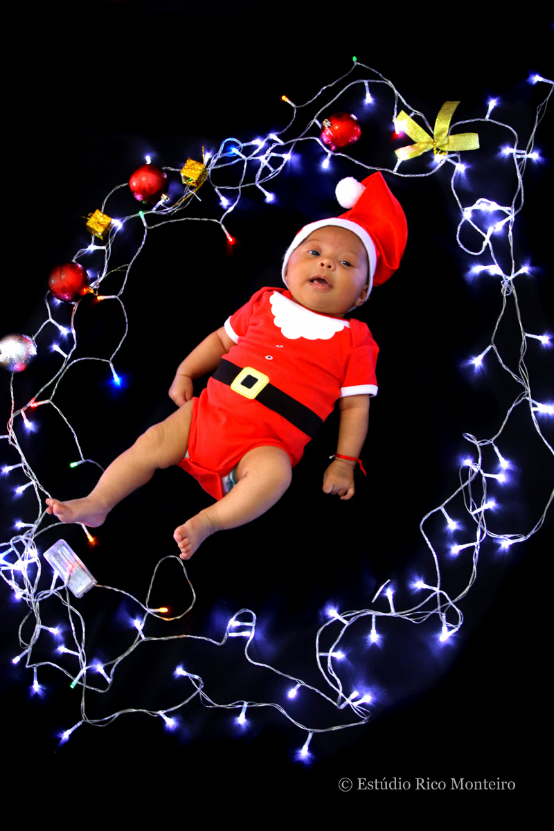 ensaio de natal bebes
