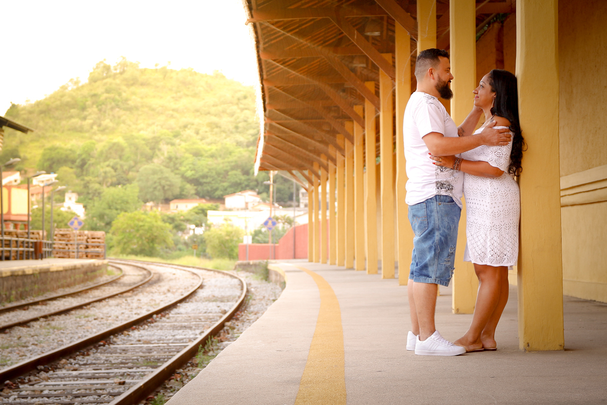 ensaio love session estação de guararema sp