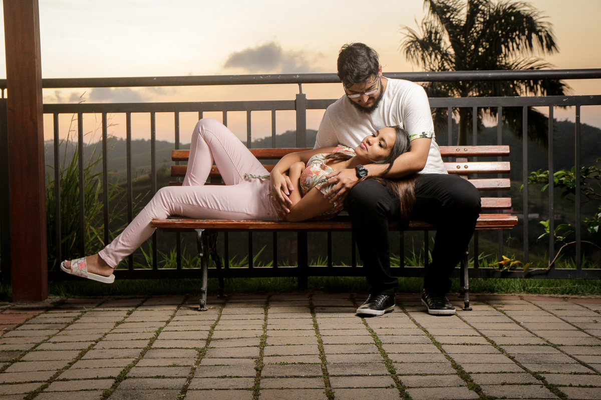 fotografia no mirante de guararema